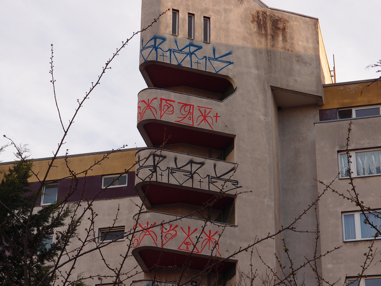 fotos de pixação em Berlim 2018/19